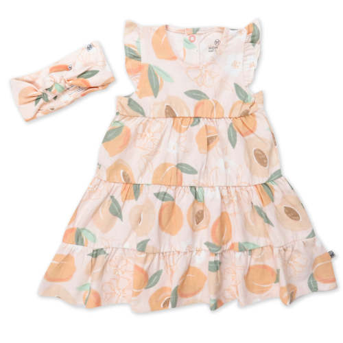 2 Piece Dress and Headband Set | Honest Baby Clothing