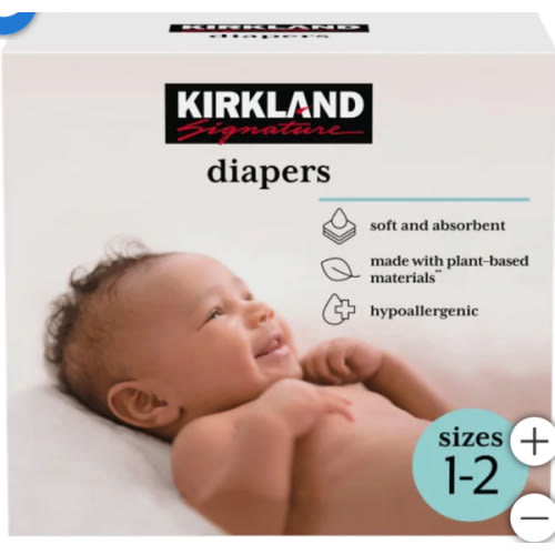 Kirkland Signature Diapers Sizes 1-2 | Costco
