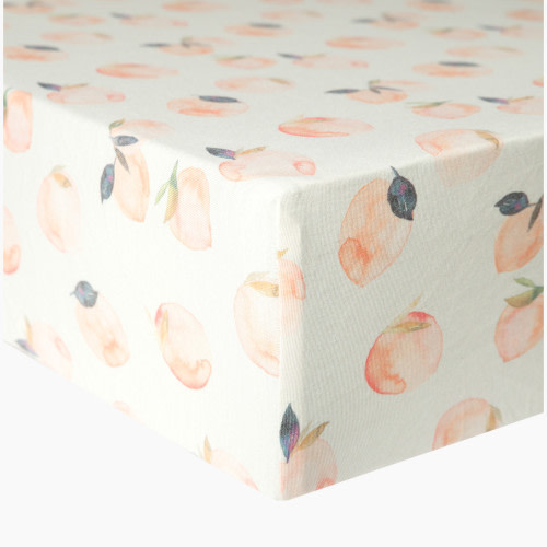 Copper Pearl Printed Premium Crib Sheet - Caroline