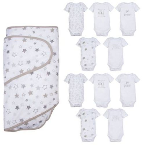 Miracle Blanket Bodysuit - Gray - 11pc