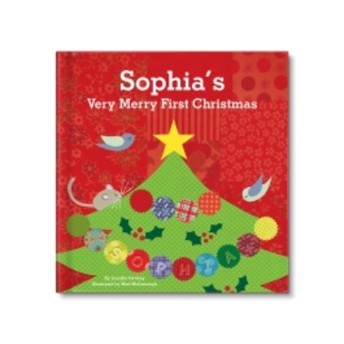Baby's First Christmas Personalized Board Book | I See Me!