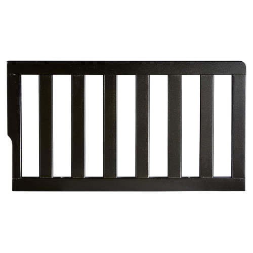Evolur Loft Art Deco Convertible Crib Toddler Guard Rail in Black