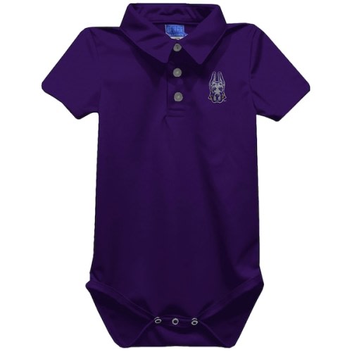 UAlbany Great Danes Vive La Fete Infant Polo Bodysuit - Purple