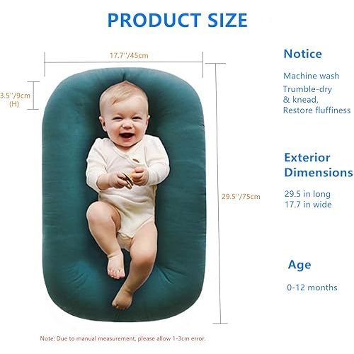 Baby Lounger (Peacock Green)