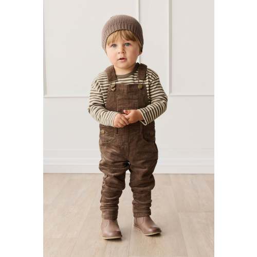 Jordie Cord Overall - Brownie