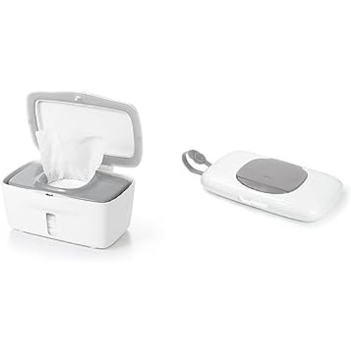 OXO Tot Wipes Dispenser and On-The-Go Wipes Case - Convenient Diapering