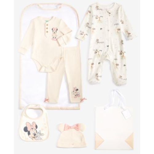 Baby Girls 7-Pc Minnie Sleep-N-Play Gift Set