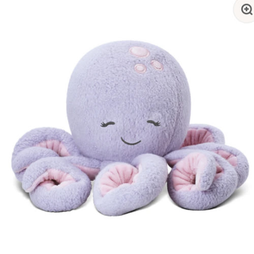 Organic Cotton Octopus Plush - Purple