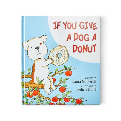 Kohl's Cares Give A Dog A Donut by Laura Numeroff Hardcover Children's Book