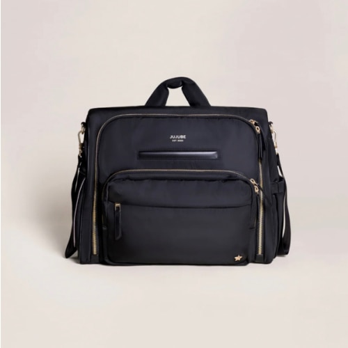 JuJuBe Signature Satchel Washable Diaper Bag - Black