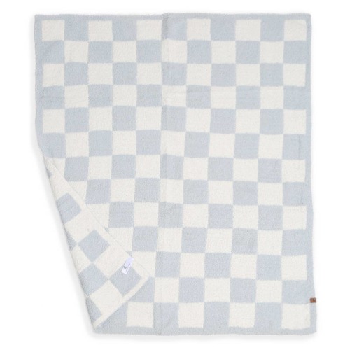 Blue Checkered Blanket | The Little Lamb