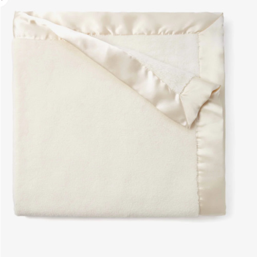 Elegant Baby - Cream Coral Fleece Baby Stroller Blanket