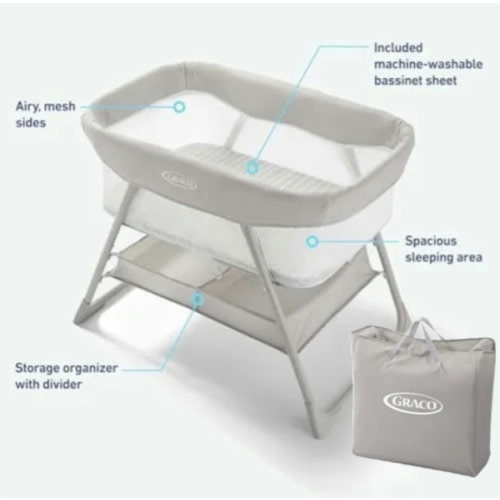 Graco Foldable Portable Travel Bassinet