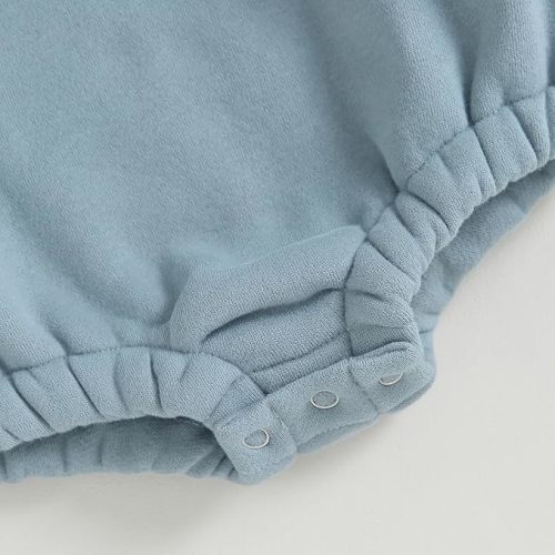 VISGOGO Newborn Infant Baby Boy Girls Oversized Romper Little Dude Sweater Onesie Coming Home Outfit Neutral Clothes