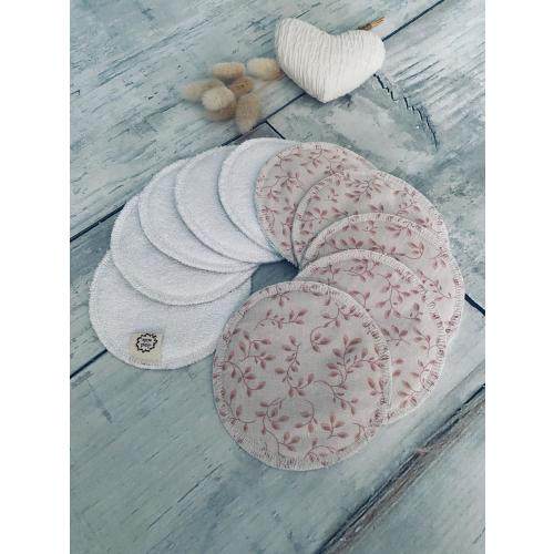 Reusable Nursing Pads, Waterproof Breastfeeding Pads, Cotton Nursing Pads, Mom to be Gift, Baby Shower Gift.