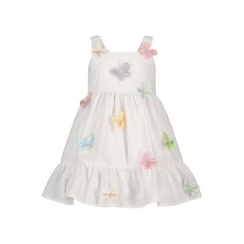 Baby Girls Butterfly Applique Prairie Sundress