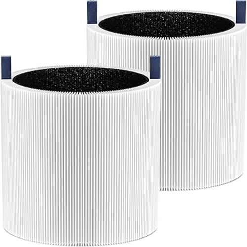 2 Pack Mini Max Replacement Filter Compatible with Blueair Blue Pure Mini Max Air Purifiers, Blue Pure FMINI Filter True HEPA & Activated Carbon Air Filter Fits for Blue Pure Mini Max