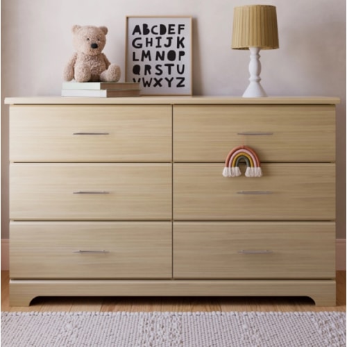 Storkcraft Brookside 6 Drawer Double Dresser