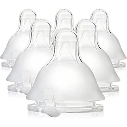 Evenflo Balance Plus Standard Neck Nipples, Medium Flow for 3 Months and up, 6-Pack