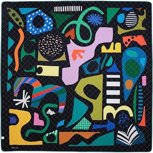 Picnic (Jumbo) - Waterproof & Sandproof Picnic Blanket for Beach, Camping & Outdoors - Machine Washable, Lightweight, Foldable & Portable (Rock Candy)