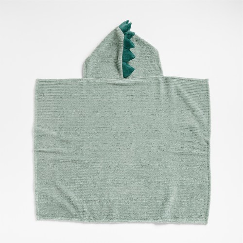 Personalized Dinosaur Organic Hooded Baby Towel