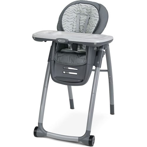 Graco Table2Table Premier Fold 7 in 1 Convertible High Chair | Converts to Dining Booster Seat, Kids Table and More, Landry, 15x19.29x27 Inch (Pack of 1)