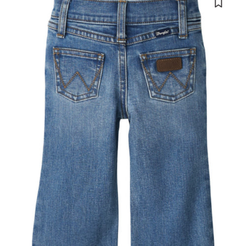 Wrangler Infant Boys' Light Wash Straight Stretch Denim Jeans | Sheplers
