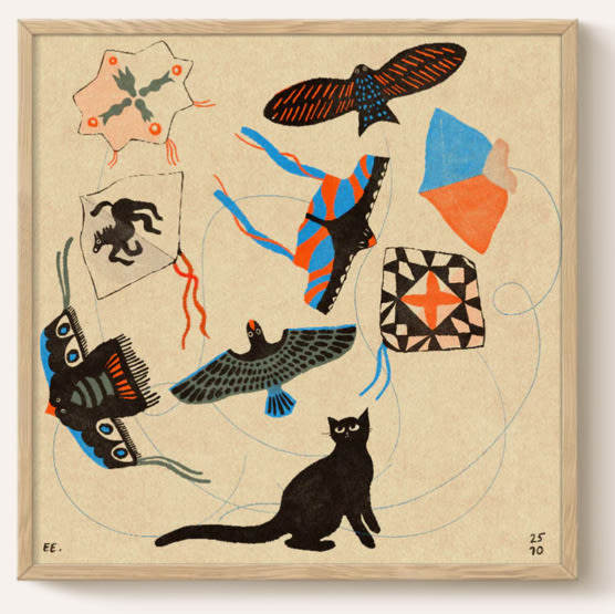 Enikő Eged - Kite Kitten