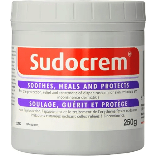 Sudocrem - Diaper Rash Cream for Baby, Soothes, Heals, and Protects, Relief and Treatment of Diaper Rash, Zinc Oxide Cream - 250g