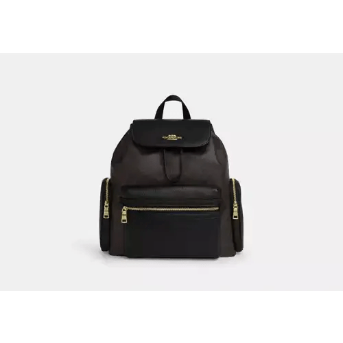 COACH® Outlet | Baby Backpack In Signature Canvas