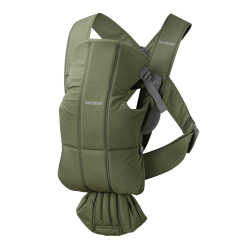 Baby Carrier Mini: Dark green - Woven