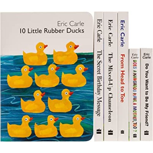 Eric Carle Six Classic Board Books Box Set (World of Eric Carle)