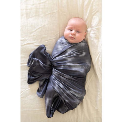 CHARCOAL TIE DYE | SWADDLE