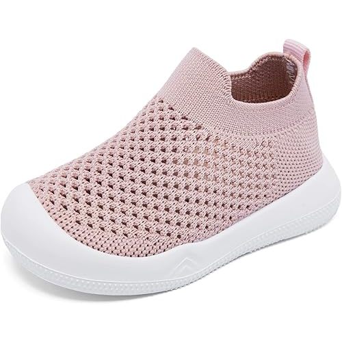 Engtoy Baby Shoes Baby Sock Shoes Baby Walking Shoes Infant Non-Slip Breathable Slippers with Soft Rubber Sole Baby Boys Girls Slip On Sneakers