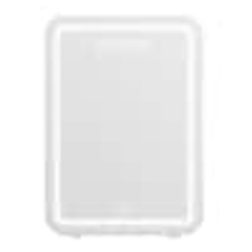 Frigidaire 9-Can or 6-Liter . 31cu. ft. Beauty Lighted Mirror Mini Refrigerator in White EFMIS172-WHITE