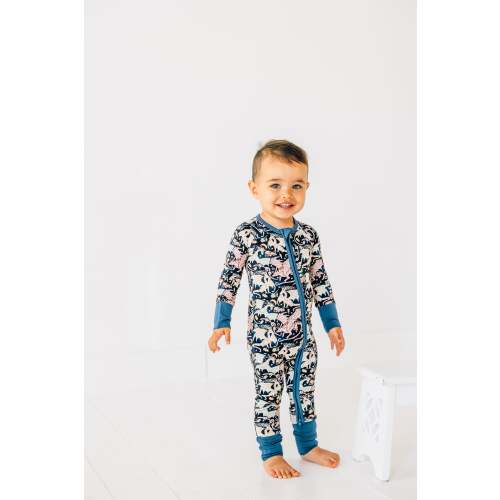 Dancing Dragons Zip Romper