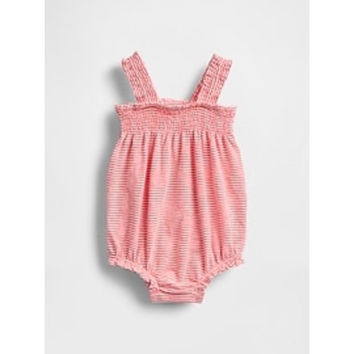 Baby Smocked Shorty One-Piece | Gap