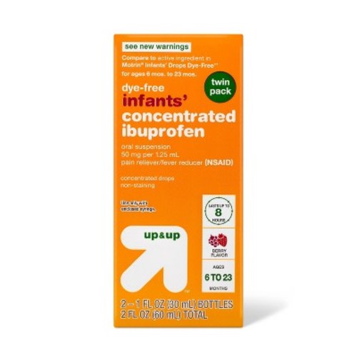 Infants Concentrated Ibuprofen Berry NSAID - 2 fl oz - up & up™