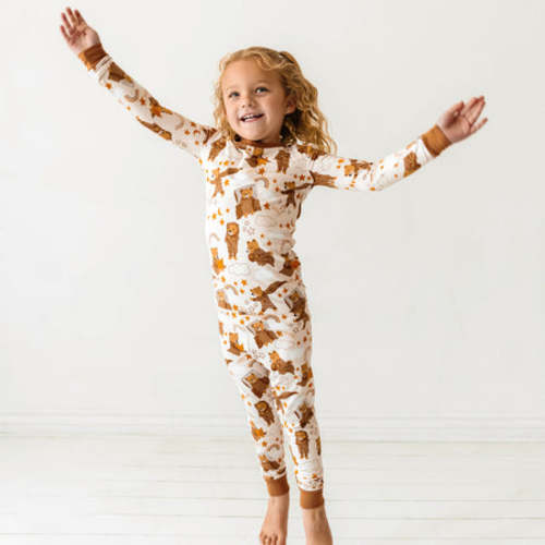 Beary Sleepy Two-Piece Pajama Set 2T