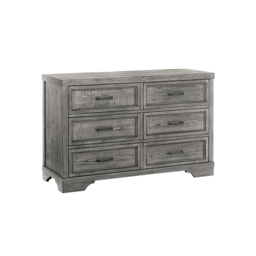 Foundry Gray 6 Drawer Dresser