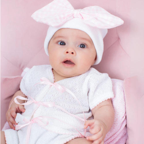 Paty Knit, Ribbon Tie Onesie #104 – PatyInc