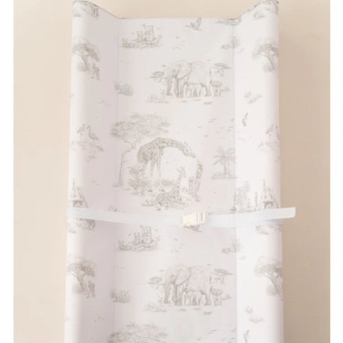 Safari Toile Wipeable Contour Change Pad