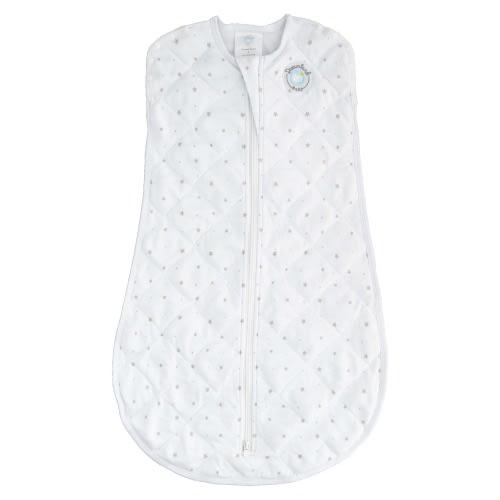 DREAMLAND BABY Dream Weighted Sleep Swaddle, 0-6 M, White