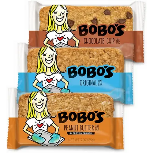 Bobo's Lactation Oat Bars for Breastfeeding Moms, 12 Pack Variety includes Chocolate Chip, Original, and Peanut Butter Chocolate Chip
