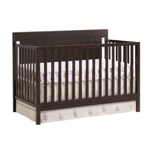 Oxford Baby Lazio 4-in-1 Convertible Crib - Espresso