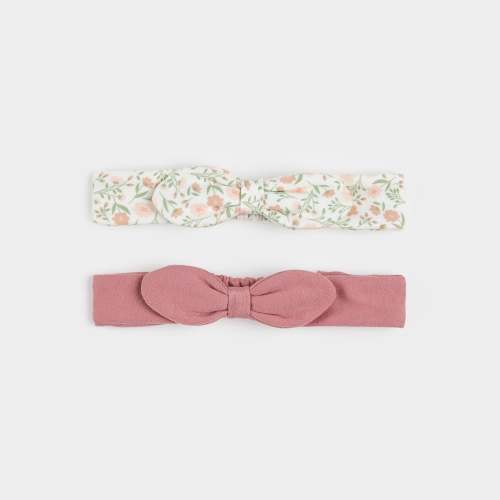 Petite Posy & Dusty Rose 2 Pack Headbands