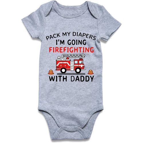 Loveternal Neutral Baby Girls Boys Cotton Romper Cute Saying Newborn Clothes 0-12 Months…