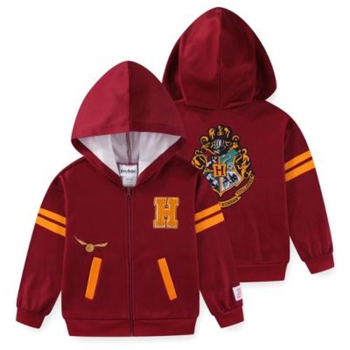 Harry Potter Hogwarts Full Zip Up Hoodie For Big Kids