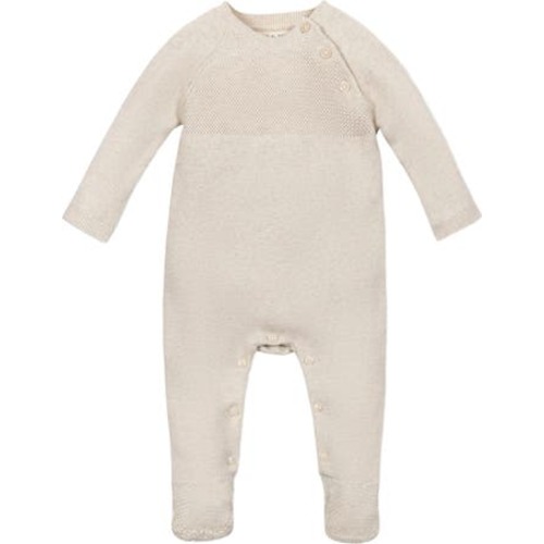 Baby Organic Footed Sweater Romper, Infant, 0-3M