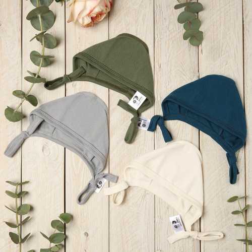 Merino Wool Organic Baby Pilot HAT Best Hospital NewBorn Hearing Aid Hat